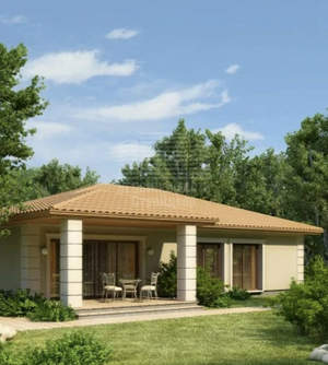 Дом 120м², 1-этажный, участок 4 сот.