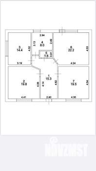 Дом 101м², 1-этажный, участок 5 сот.
