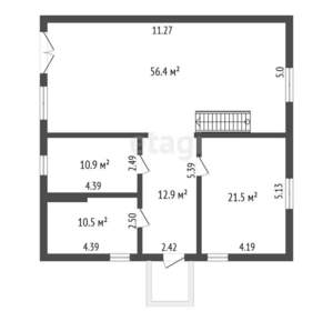 Дом 176м², 1-этажный, участок 5 сот.  