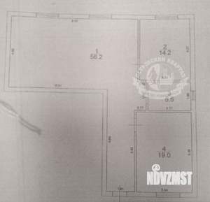 Дом 95м&sup2;, 2-этажный, участок 3 сот.  