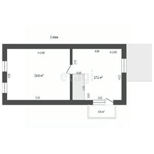 Дом 86м&sup2;, 2-этажный, участок 3 сот.  