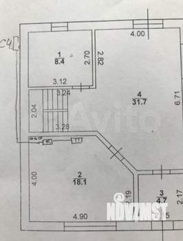 Дом 125м&sup2;, 2-этажный, участок 3 сот.  