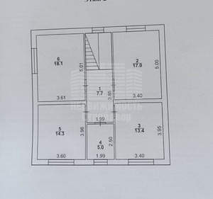 Дом 170м², 2-этажный, участок 4 сот.  