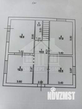 Дом 170м², 2-этажный, участок 4 сот.  