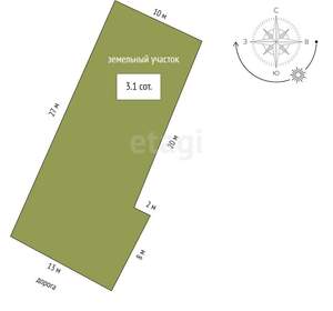 Дом 475м², 4-этажный, участок 3 сот.  
