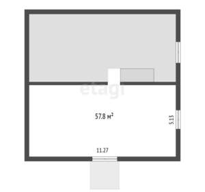 Дом 176м², 1-этажный, участок 5 сот.  