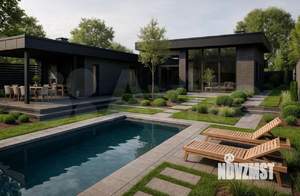 Дом 201м², 1-этажный, участок 6 сот.  