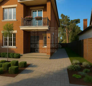 Дом 120м&sup2;, 2-этажный, участок 3 сот.  