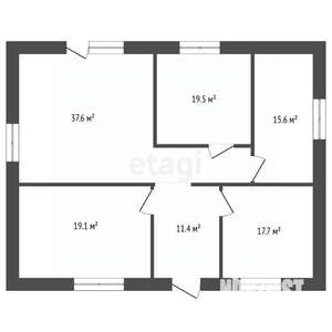 Дом 120м&sup2;, 1-этажный, участок 10 сот.  