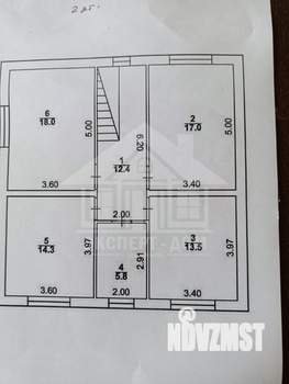 Дом 170м², 2-этажный, участок 4 сот.  