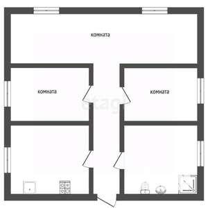 Дом 110м&sup2;, 1-этажный, участок 3 сот.  