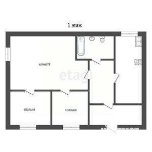 Дом 260м&sup2;, 2-этажный, участок 3 сот.  