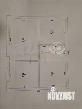Дом 98м², 1-этажный, участок 6 сот.  
