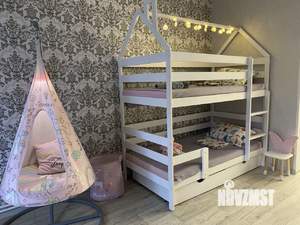 2-к квартира, посуточно, 48м2, 1/1 этаж