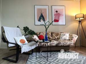 2-к квартира, посуточно, 64м2, 2/3 этаж