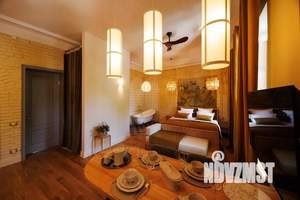 Студия квартира, посуточно, 38м2, 2/2 этаж