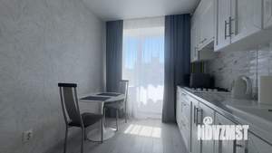 Студия квартира, на длительный срок, 40м2, 4/5 этаж