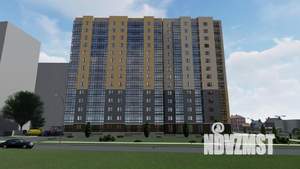 2-к квартира, строящийся дом, 70м2, 10/14 этаж