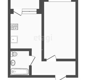 1-к квартира, вторичка, 45м2, 6/11 этаж