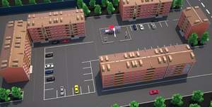 1-к квартира, вторичка, 54м2, 5/5 этаж