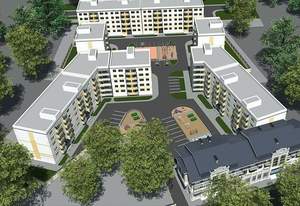 1-к квартира, вторичка, 43м2, 5/6 этаж