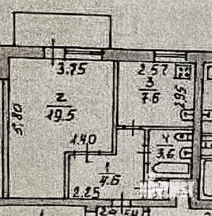 1-к квартира, вторичка, 37м2, 5/9 этаж