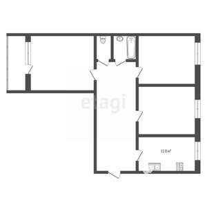 3-к квартира, вторичка, 63м2, 6/9 этаж