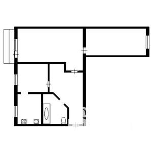 3-к квартира, вторичка, 58м2, 4/9 этаж