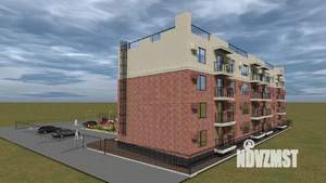 1-к квартира, вторичка, 36м2, 4/4 этаж