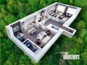 3-к квартира, вторичка, 114м2, 3/17 этаж