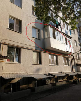 3-к квартира, вторичка, 60м2, 2/5 этаж