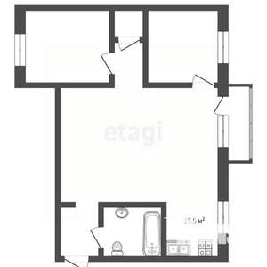 3-к квартира, вторичка, 56м2, 5/5 этаж