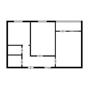 2-к квартира, вторичка, 53м2, 4/9 этаж
