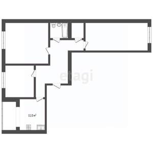 3-к квартира, вторичка, 68м2, 2/3 этаж