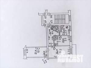 3-к квартира, вторичка, 58м2, 4/5 этаж