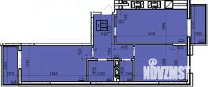 2-к квартира, строящийся дом, 73м2, 2/14 этаж