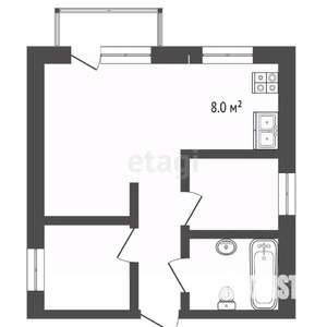 3-к квартира, вторичка, 54м2, 3/5 этаж