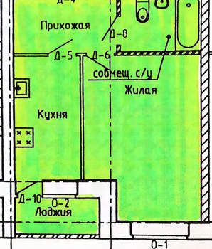 1-к квартира, вторичка, 37м2, 2/5 этаж