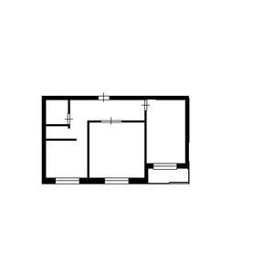 2-к квартира, вторичка, 52м2, 4/5 этаж