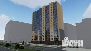 1-к квартира, строящийся дом, 43м2, 8/14 этаж