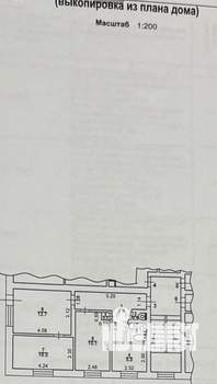 3-к квартира, вторичка, 50м2, 2/5 этаж