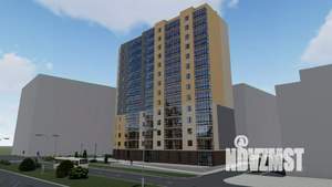 2-к квартира, строящийся дом, 70м2, 12/14 этаж