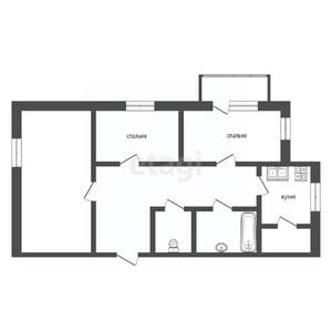 3-к квартира, вторичка, 96м2, 7/8 этаж