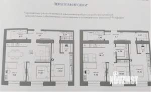 2-к квартира, вторичка, 76м2, 2/17 этаж