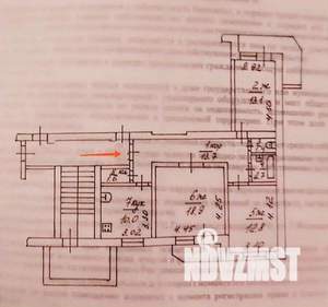 3-к квартира, вторичка, 74м2, 5/5 этаж