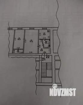 2-к квартира, вторичка, 42м2, 1/5 этаж