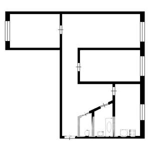 3-к квартира, вторичка, 58м2, 8/9 этаж