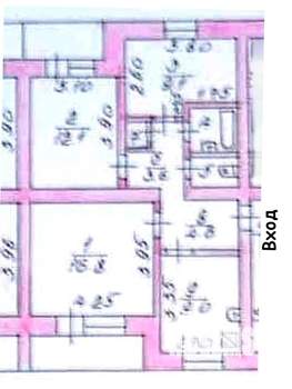 3-к квартира, вторичка, 60м2, 5/5 этаж