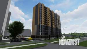 2-к квартира, строящийся дом, 73м2, 10/14 этаж